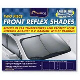 XXL Front Reflex Shades (Two Pieces)/Twist shade Spring Shade 8575