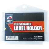Rego Label Holder Plastic Rectangular RG1607