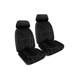 First Row Seat Covers - Getaway Neoprene Seat Covers Suits Ford Falcon FG R6/XR6/XR8 2 Door Ute 5/2008-11/2014 Waterproof RM1166.G2B