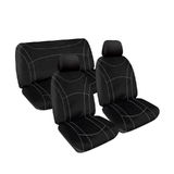 Second Row Seat Covers - Getaway Neoprene Suits Ford Ranger XL/XLT Super Cab PX/2/3 2011-4/2022 RM5008.G2B