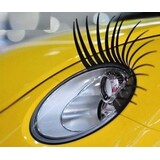 Car Eyelashes For Headlights Stick On Eye Lash Decoration