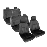 Second Row - Empire Leather Look Seat Covers suits Toyota Prado 150 Series GX 7 Seater 6/2021-On RM5042.EMB
