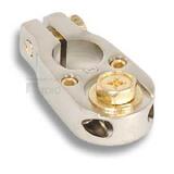 Aerpro Battery Terminal Negative Silver/Gold  Gold-Plated Bolt PS13
