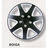 Gear-X Car Wheel Covers Hubcaps Classic Silver BOIGA Set Of 4 [Size: 16 inch] GXP962-16