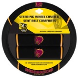 Brisbane Broncos NRL Steering Wheel Cover