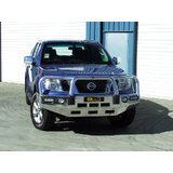 ECB Bull Bar Suits Nissan Navara D40 All 2.5L 4cyl Variants with Smooth/Rounded Bumper 12/2005-On 