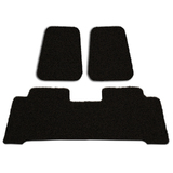 Custom Floor Mats suits Toyota Prado 150 2013-On Front & Rear (Auto Trans) Rubber Composite PVC Coil