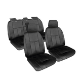 Empire Leather Look Seat Covers Suits Mitsubishi Outlander LS/ES/XLS 5 Seater SUV (ZJ/ZK) 2012-2018