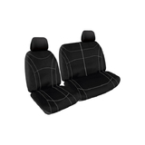 First Row Seat Covers - Getaway Neoprene Seat Covers Suits Hyundai Iload Van (TQ) 2008-2021 Waterproof RM1036.G2B