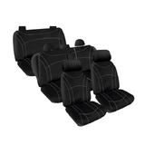First Row Seat Covers - Getaway Neoprene Suits Mitsubishi Pajero 7 Seater GLX (NX) 2014-On  RM1018.G2B