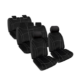 Second Row Seat Covers - Getaway Neoprene Suits Ford Everest Trend/Titanium/Ambiente (UA) 2015-5/2022  RM5046.G2B