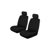 Canvas Car Seat Covers Holden VF Commodore Ute 6/2013-On Black Deploy Safe