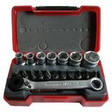 Teng Tools - 20 Piece 1/4" Drive Socket & Bit Set T1420