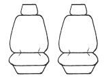 Esteem Velour Seat Covers Set Suits Peugeot 205 SI / GTI 2 Door Hatch 1987-1994 2 Rows