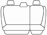 Esteem Velour Seat Covers Set Suits Skoda Octavia Scout 4 Door Sedan 2008 2 Rows