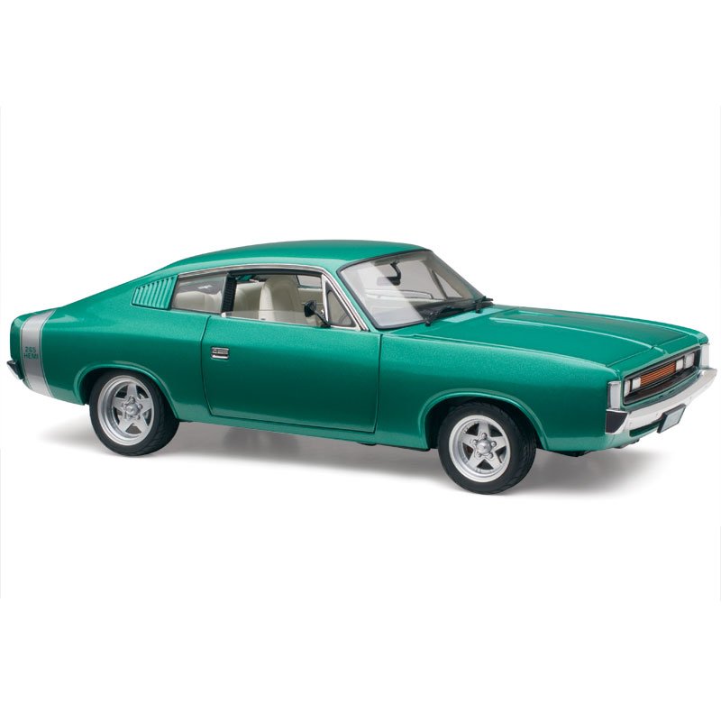 1:18 Classic Carlectables E38 R/T Charger Custom Green Metallic Opal 18544