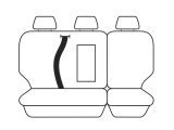 Esteem Velour Seat Covers Set Suits Suits Suzuki Grand Vitara 4 Door Wagon 2005-2010 2 Rows