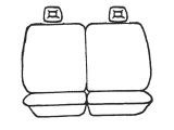 Esteem Velour Seat Covers Set Suits Suits Suzuki Jimny VVT Wagon 11/2007-10/2018 2 Rows