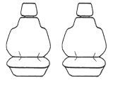 Custom Made Esteem Velour Seat Covers Suits Suzuki Sierra JV Hardtop Hatch 1984-1987 2 Rows