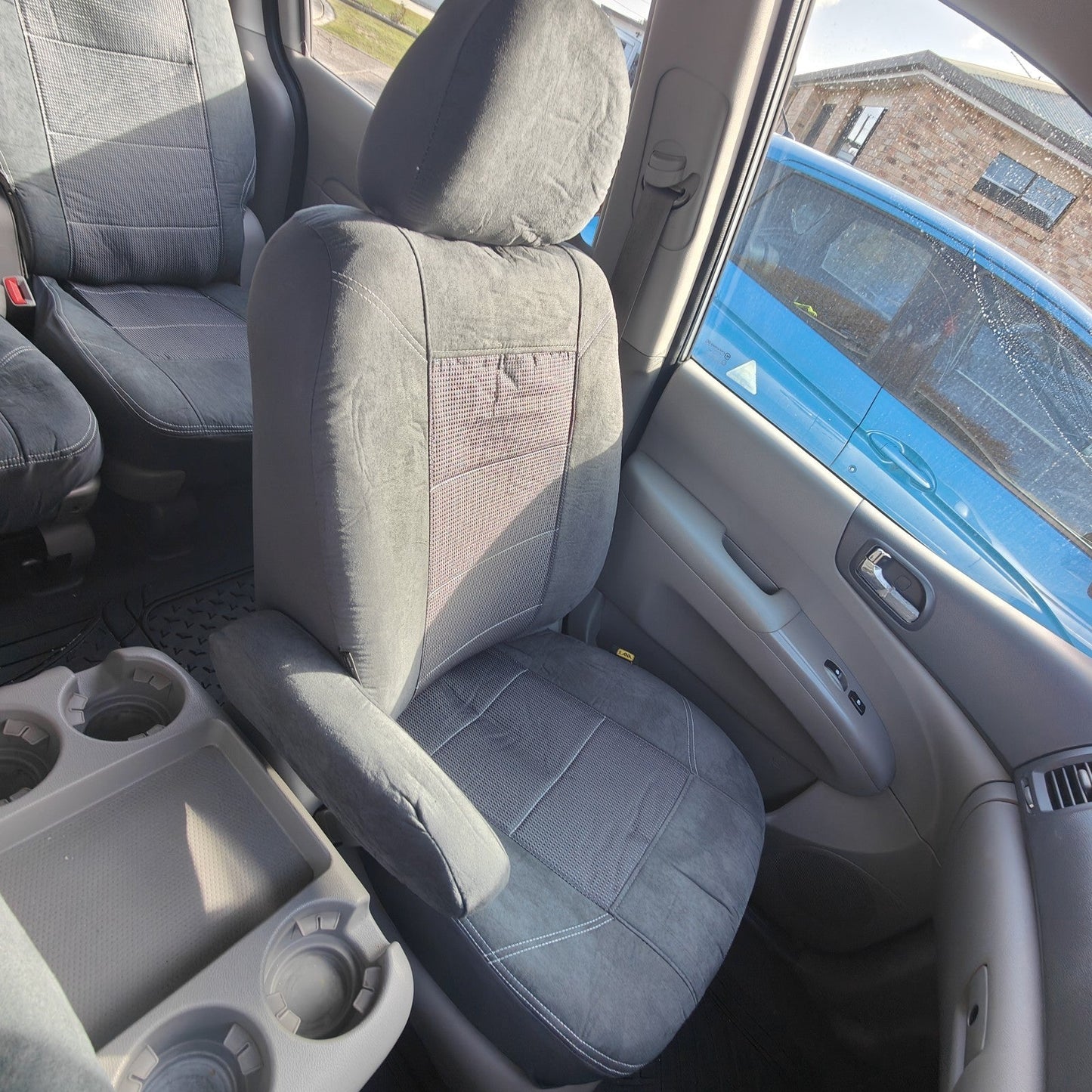 Velour Seat Covers Suits Kia Grand Carnival VQ EX 01/2006-2015 3 Rows Deploy Safe EST6150CHA