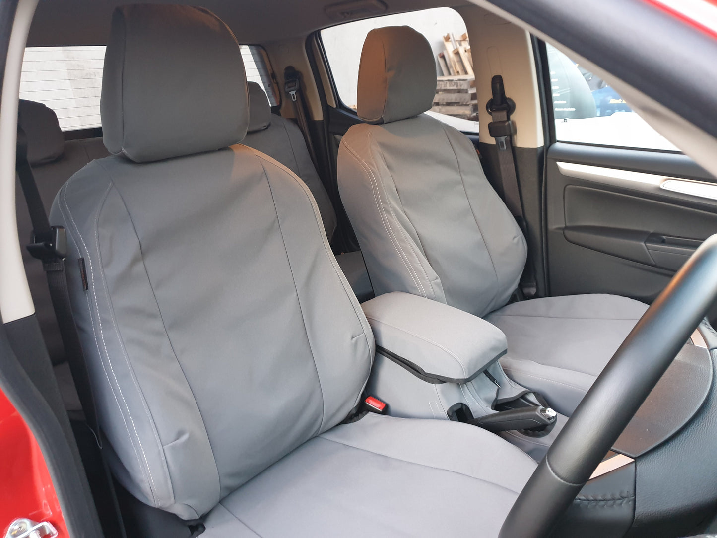 Tuffseat Canvas Seat Covers Suits Ford Transit 9/2014-On VO Van