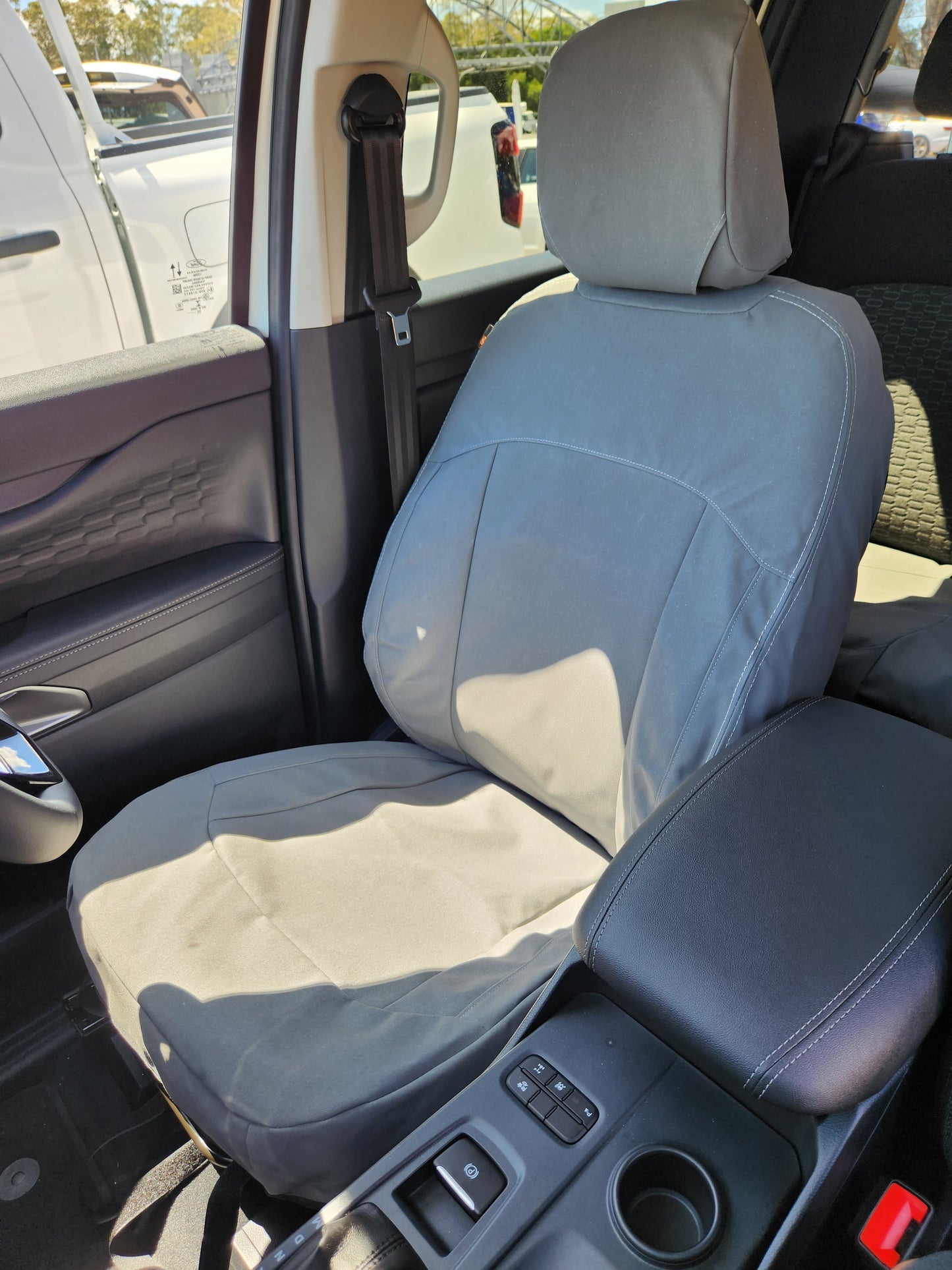 Tuffseat Canvas Seat Covers Fuso Canter WC 2007-2011 FE85D Crew Cab