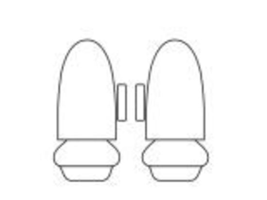 Custom Made Front Sheepskin/Fur Seat Covers Suit Ford F250 Ute 8/2001-On Charcoal