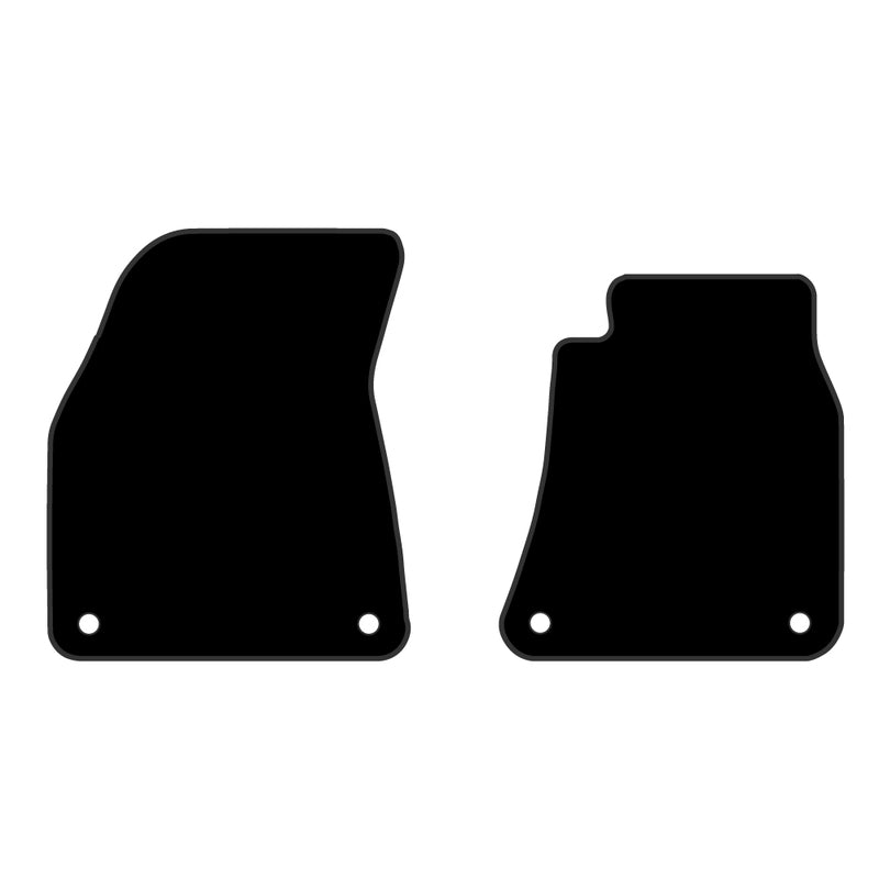 Tailor Made Floor Mats Suits Audi A8 2009-On Custom Fit Front Pair