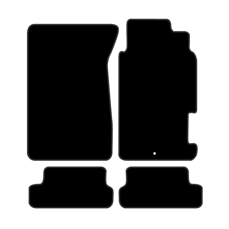 Tailor Made Floor Mats Suits Honda Prelude 1997-2000 Custom Fit Front & Rear