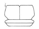 Custom Made Esteem Velour Seat Covers suits Toyota Tercel Hatch 1986 2 Rows