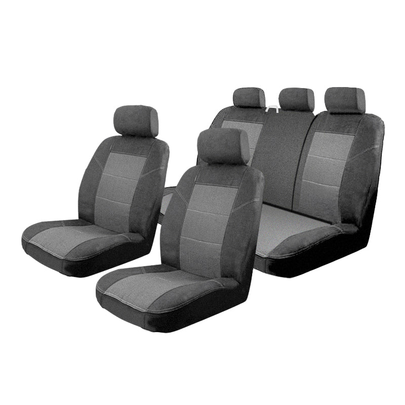 Velour Seat Covers Suits Audi Q3 F3 Wagon 8/2019-On 2 Rows