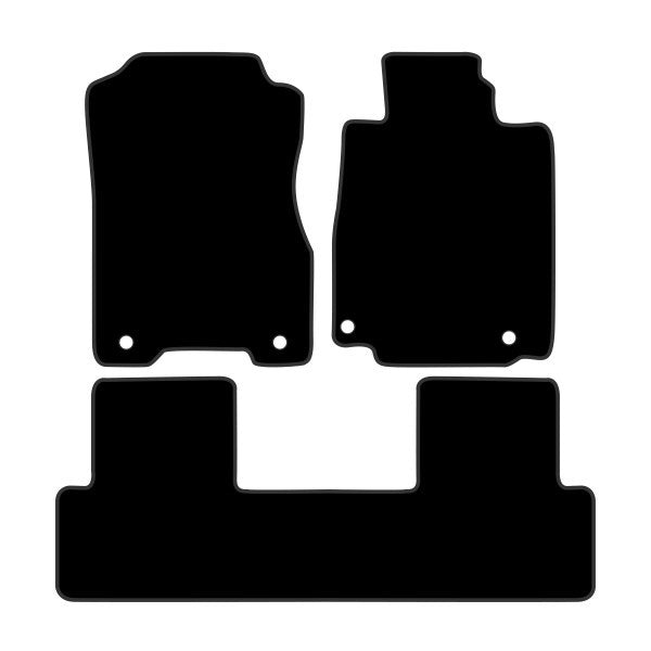 Tailor Made Floor Mats Suits Honda CR-V 7/2017-6/2023 Front & Rear