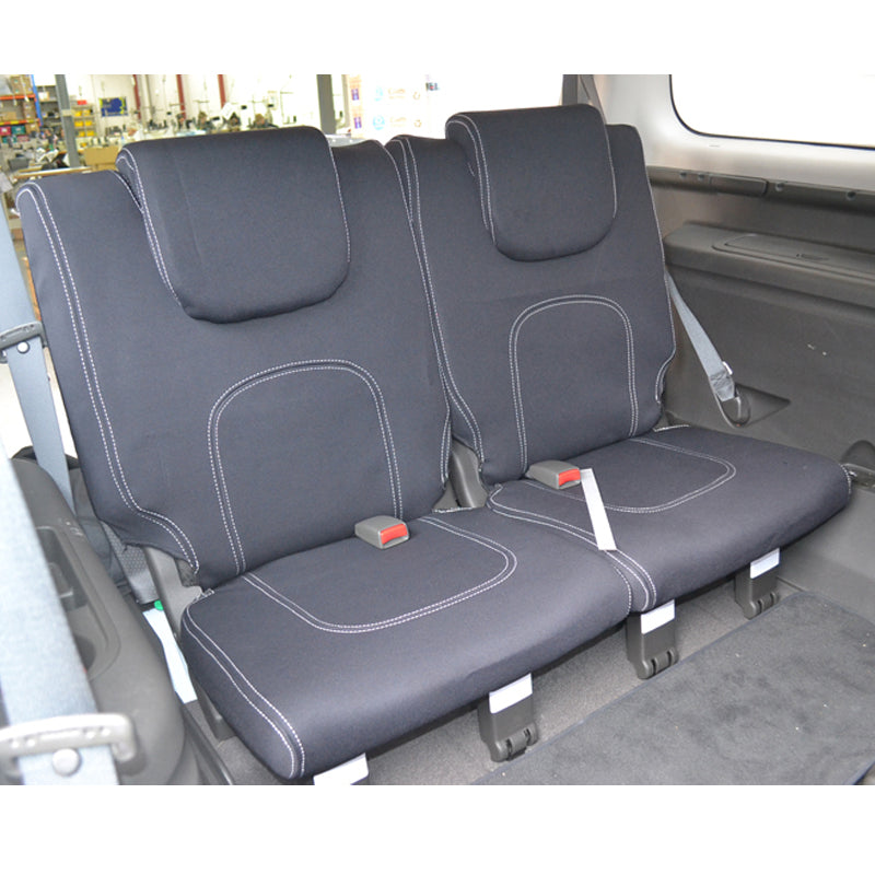 Wet Seat Neoprene Seat Covers Suits Isuzu D-Max MY14-18 EX/SX Extra Cab 11/2013-7/2020 Black