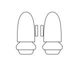 Custom Made Esteem Velour Seat Covers Suits Ford F250 Ute 8/2001-On 2 Rows