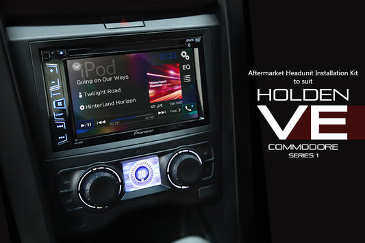 Facia Installation Kit Suits Holden Commodore VE Series 1 FP9350G Grey