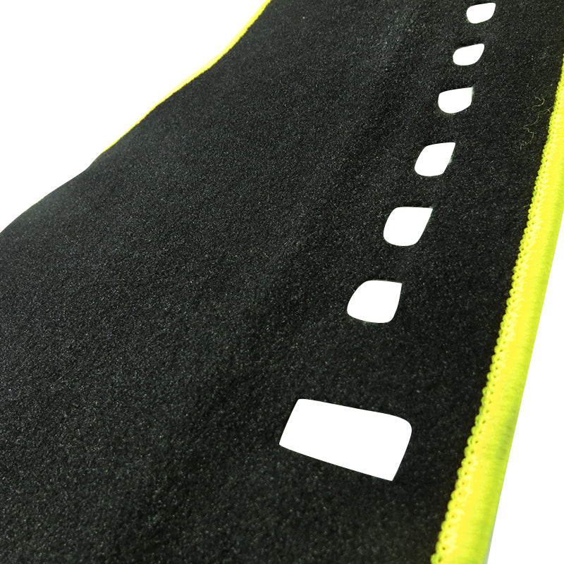 Dashmat Suits Holden Commodore / Monaro VZ 9/2004-6/2005 G4401 Black Dash Mat Yellow Trim