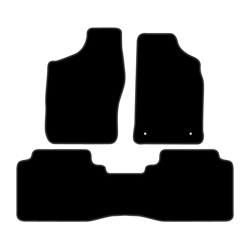 Tailor Made Floor Mats Suits Nissan Navara Dual Cab D21 2/1988-3/1997 Custom Fit Front & Rear