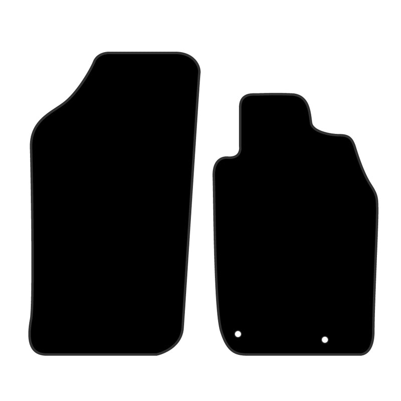 Tailor Made Floor Mats Peugeot 206 1999-2007 Custom Fit Front Pair