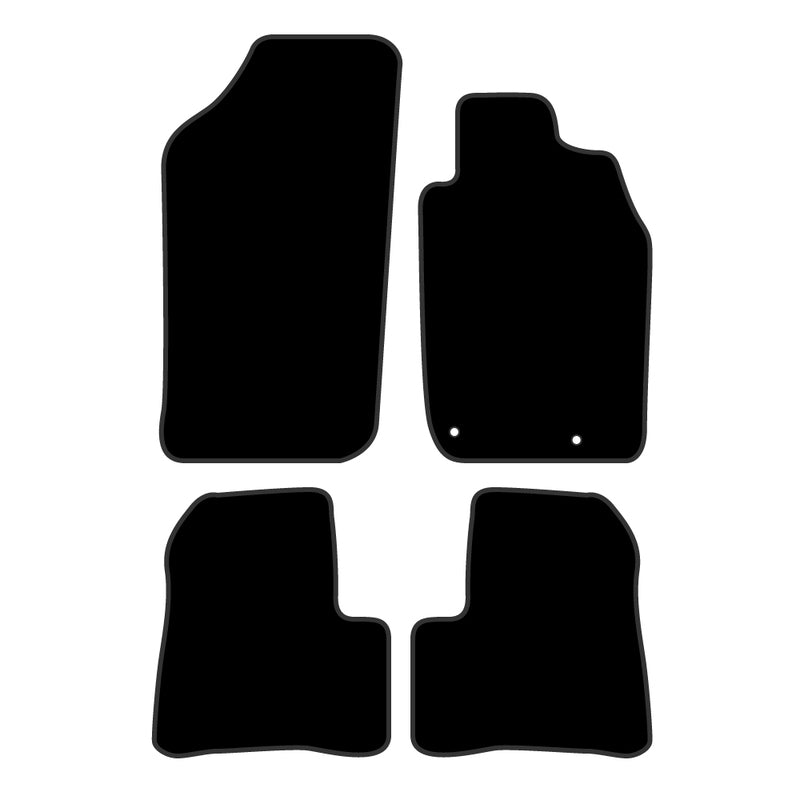 Tailor Made Floor Mats Peugeot 206 9/1999-2007 Custom Front & Rear PE022-4