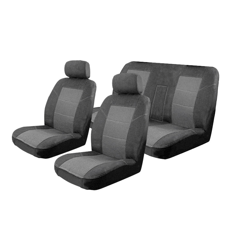 Esteem Velour Seat Covers Set Suits Ford Falcon XF GL 4 Door Sedan 10/1984-1987 2 Rows