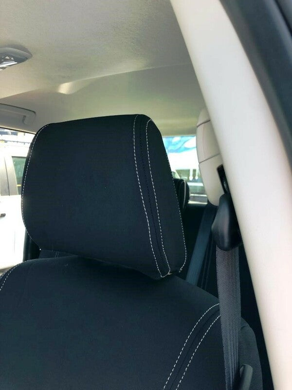 Velocity Full Wetsuit Neoprene Seat Covers Suits Isuzu D-Max Dual Cab 6/2012-7/2020 2 Rows  VEL7130