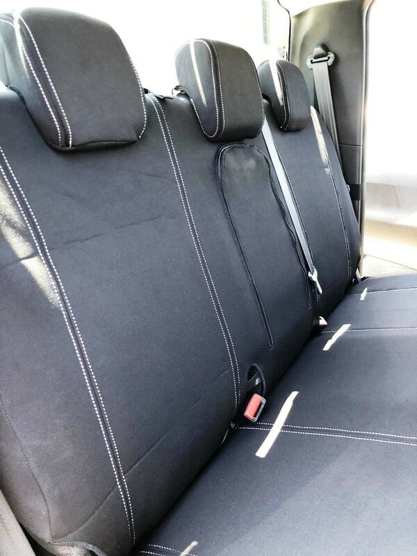 Velocity Full Wetsuit Neoprene Seat Covers Suits Isuzu D-Max Dual Cab 6/2012-7/2020 2 Rows  VEL7130