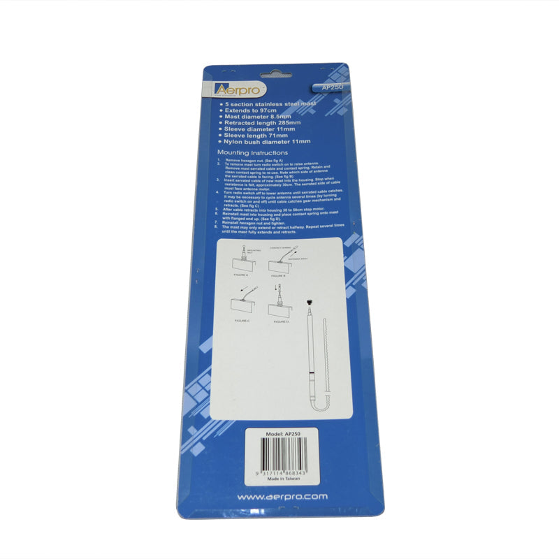 Aerial Mast VN VP VR VS VT VU VX Commodore AP250