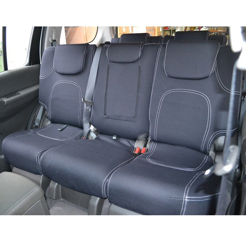 Wet Seat Neoprene Seat Covers suits Toyota Rav4 ACA-33R Cruiser Wagon 2/2006-3/2013 Black
