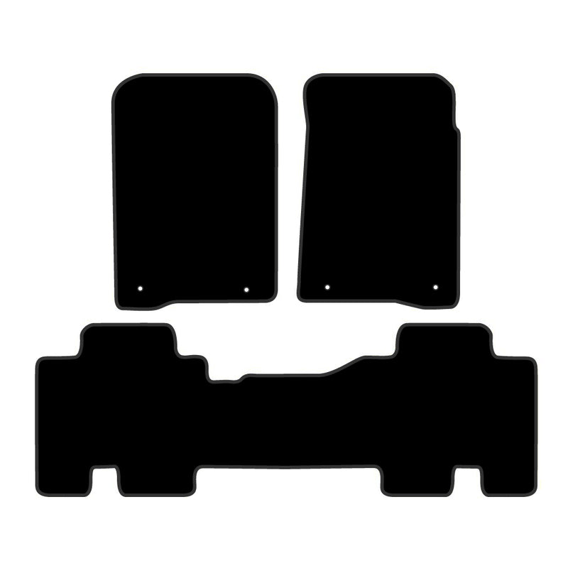 Tailor Made Floor Mats Ssangyong Kyron 2006-2008 Custom Fit Front & Rear