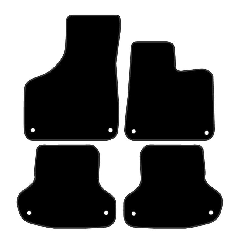 Tailor Made Floor Mats Suits Audi A3/S3/RS 5Dr Hatch 2003-2012 Custom Front & Rear