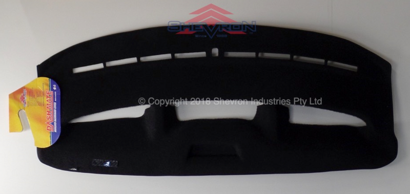 Shevron Dashmat Suits Ford Transit VN Custom with Centre Tray No GPS 5/2018-4/2024 Black DM1537BK