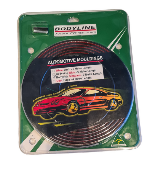 Body Moulding 16mm 9m Black Bodyline 50BM19MB