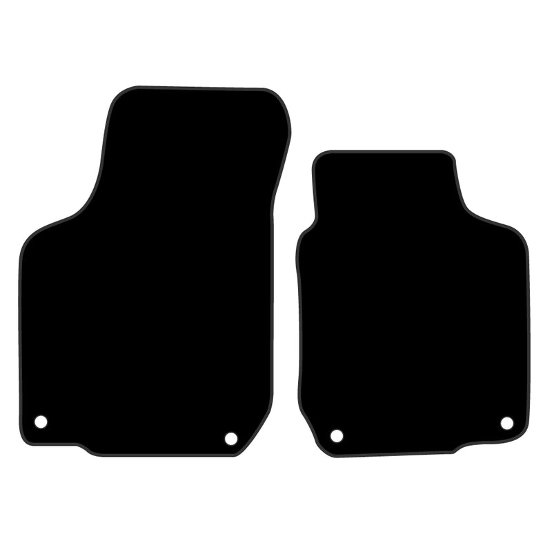 Tailor Made Floor Mats Suits Volkswagen VW Bora 1999-2005 Custom Fit Front Pair Round Clips