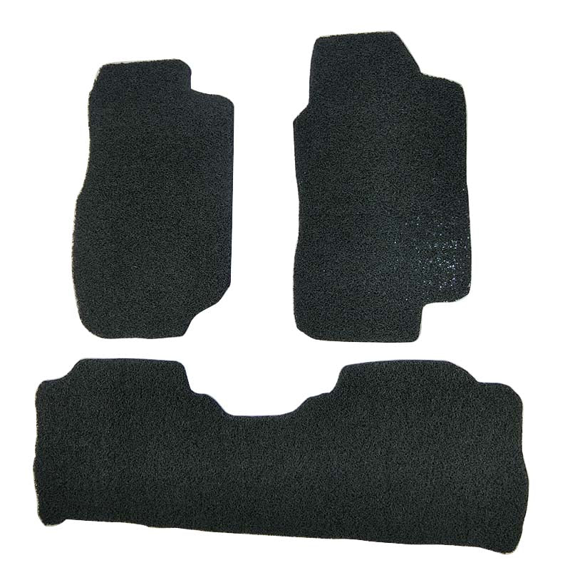 Custom Floor Mats Suits Nissan Suits Nissan Tiida 2/2006-12/2015 Front & Rear Rubber Composite PVC Coil